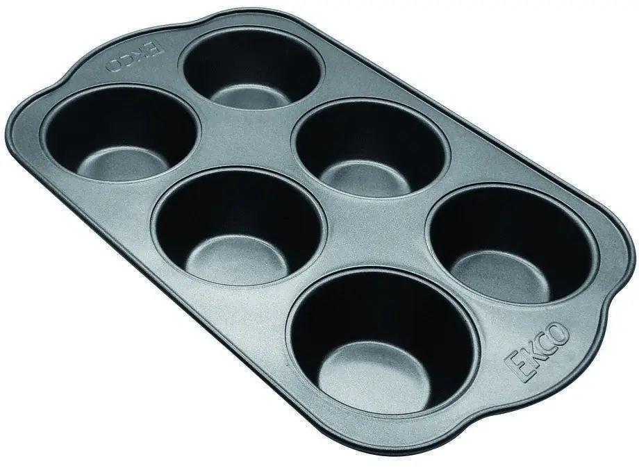 Cepillo para Reposterí Molde 6 Muffin con Antiadherente #92331 Ekco