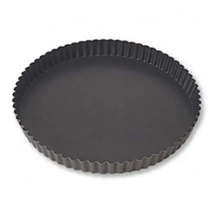 Molde Acanalado Antiadherente Para Tarta Preciso y Duradero
