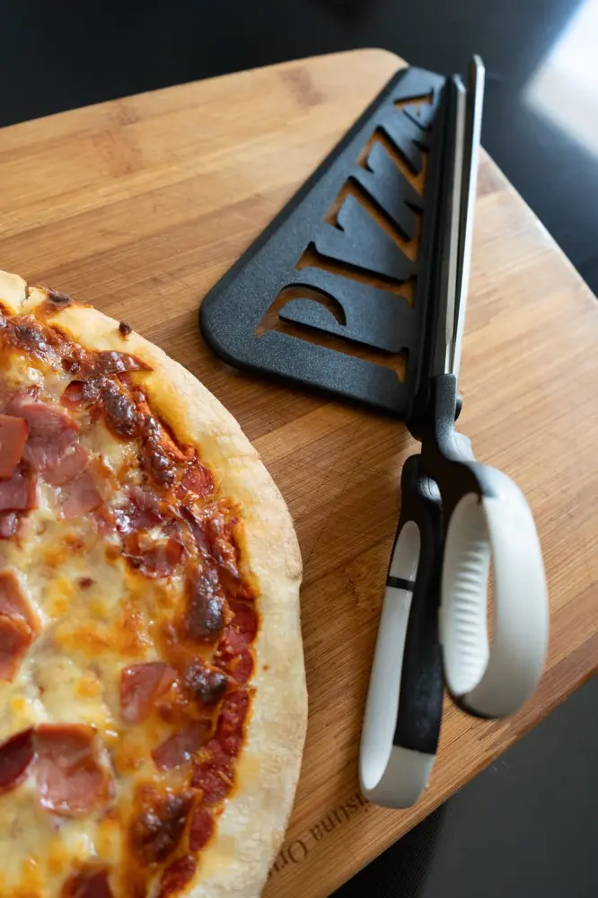 Profesional de Acero Inoxidable Tijeras Especiales Para Pizza