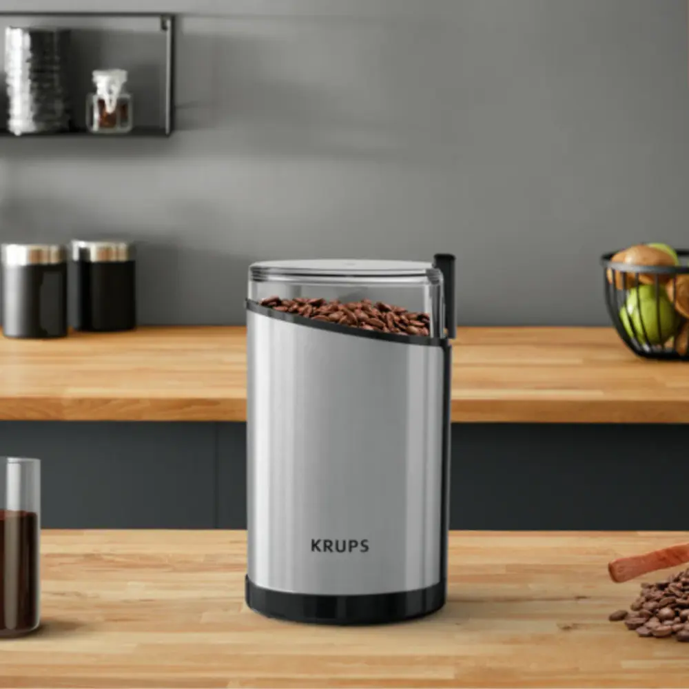 Molinillo de café, especias y frutos secos Ágil Touch de Krups para Cappuccino