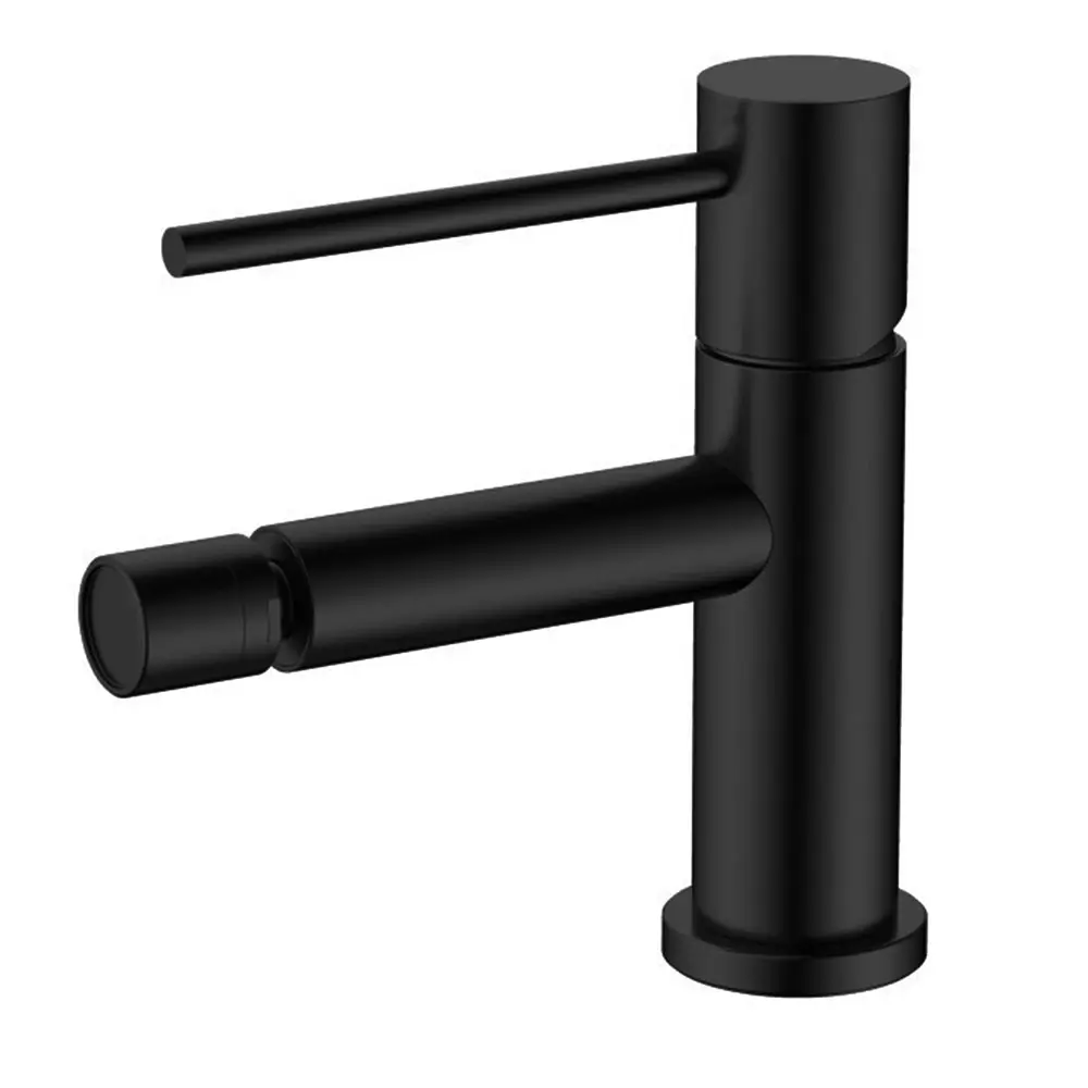 Kibath grifo de bidet monomando zuñi acabado negro mate fabricado en latón