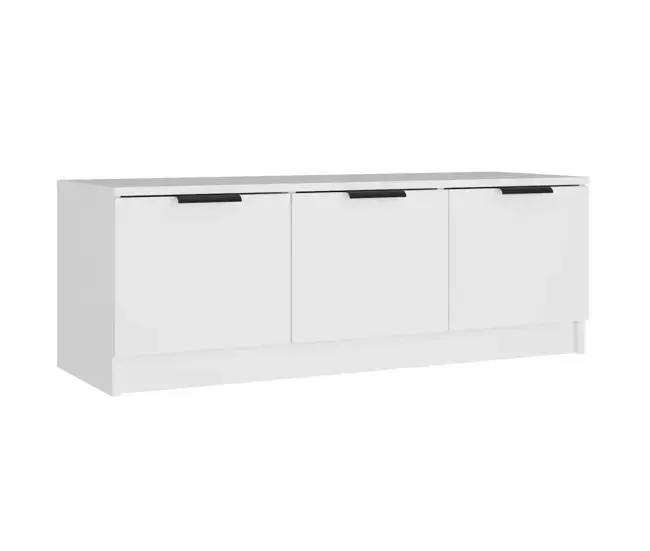 Mueble de TV madera contrachapada roble ahumado 102x35x36,5 cm Resistente al Desgaste
