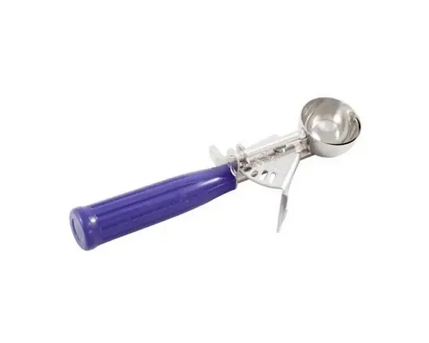 Cuchara medidora para nieve No. 40 morado #641. con Efecto Brillante