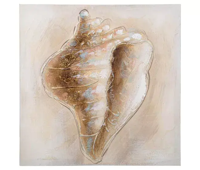 Cuadro pintado mano con relieve de varios colores 40x40x2.5