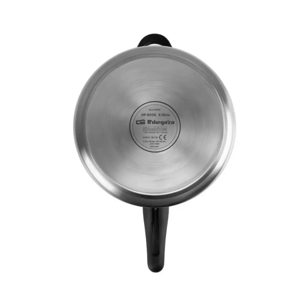 Olla presión Orbegozo HP 4006 acero inoxidable 4L Ø22 cm con Función de Mantener Calor