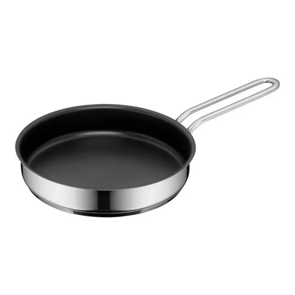 Sartén antiadherente Portátil con exterior inox 18 cm WMF