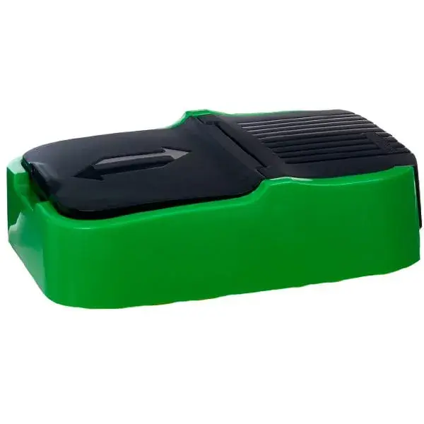 Papelera Selecta 35L Verde con Tapa de Apertura Suave