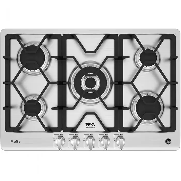 Parrilla gas GE PROFILE PGP75TIO de 76 cm para Café