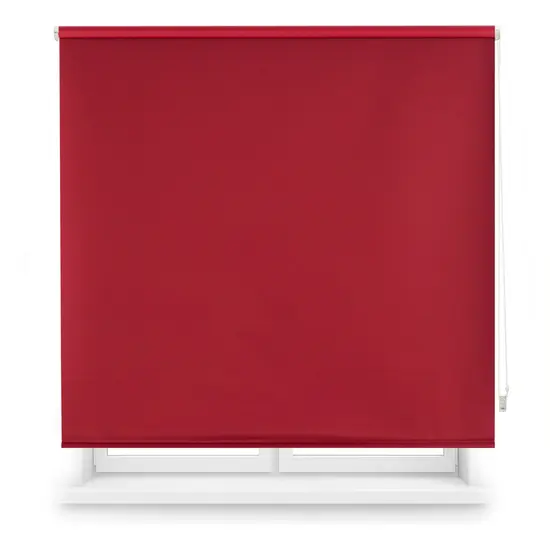 Blindecor | estor enrollable opaco liso 160x230 rojo burdeos