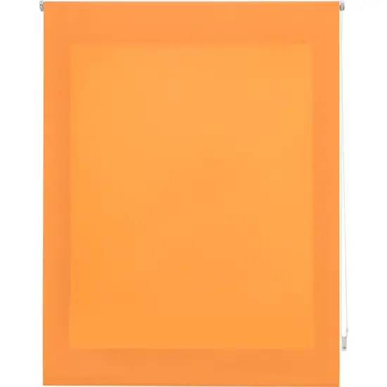 Blindecor | estor enrollable translúcido liso 140x250 naranja