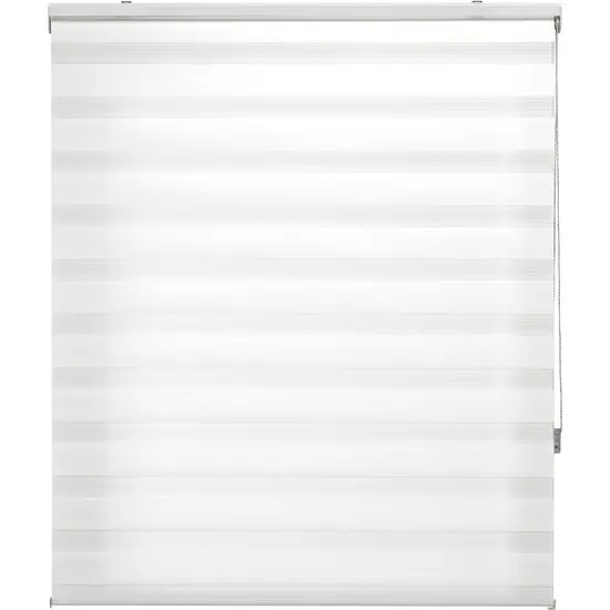 Blindecor lira | estor enrollable noche y dí 130x180 blanco