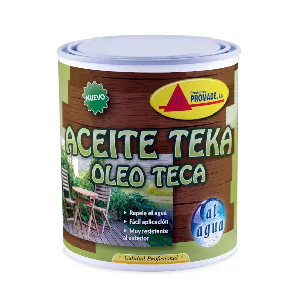 Aceite teca incoloro al agua 750 ml