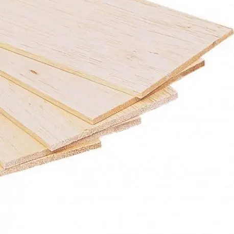 plancha madera de balsa 100x10cm 6mm para Cocina de Inducción