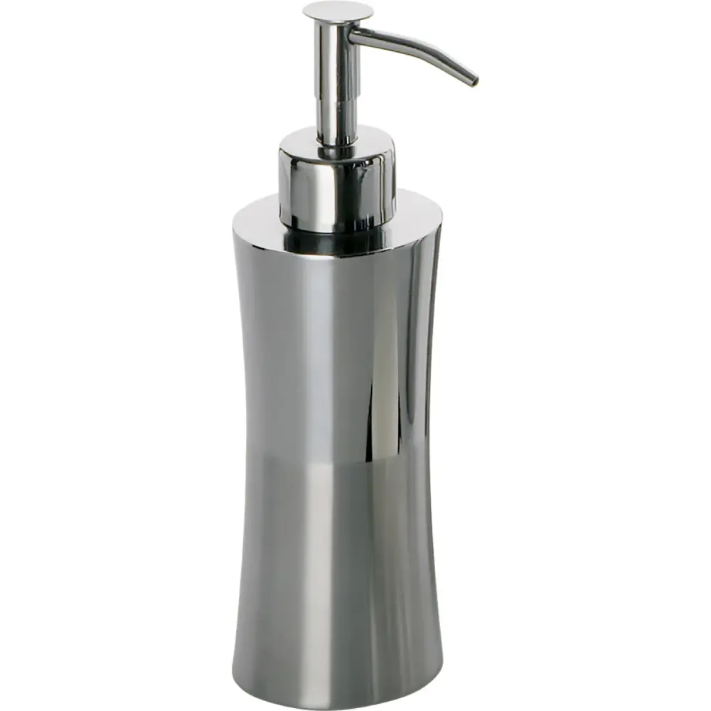 Dispensador de jabón en acero inoxidable Gedy serie Primula - Brillante/cepillado