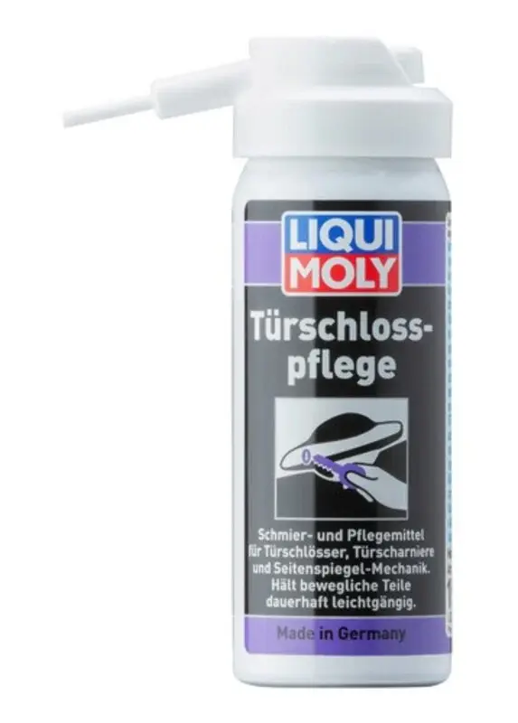 Bote 50ml para desatascar, cuidar, lubricar y descongelar cerraduras Liqui Moly