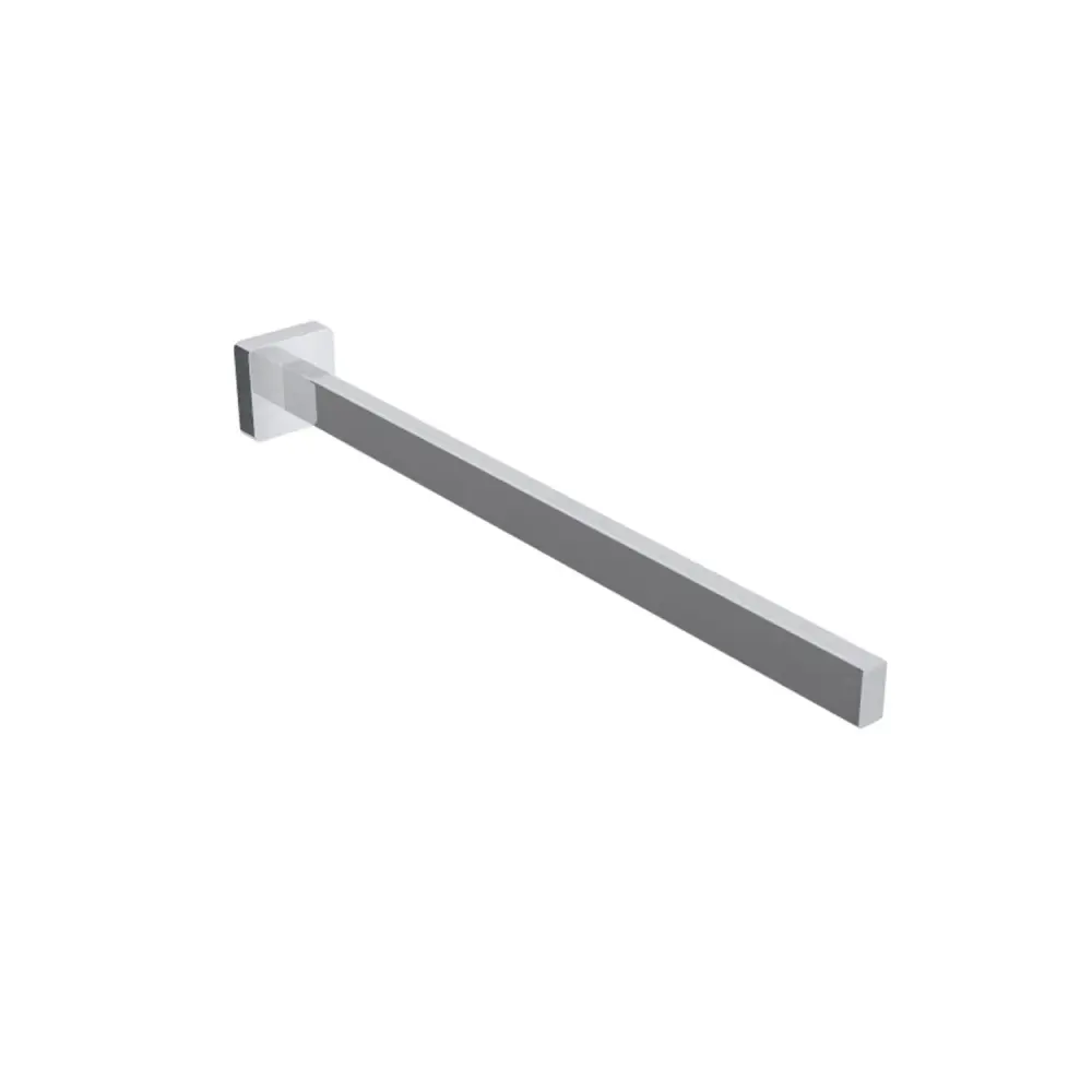 Colgador de Toallas Porta toallas de latón para fijar la pared colección Dado de Lineabeta - Metálico satinado