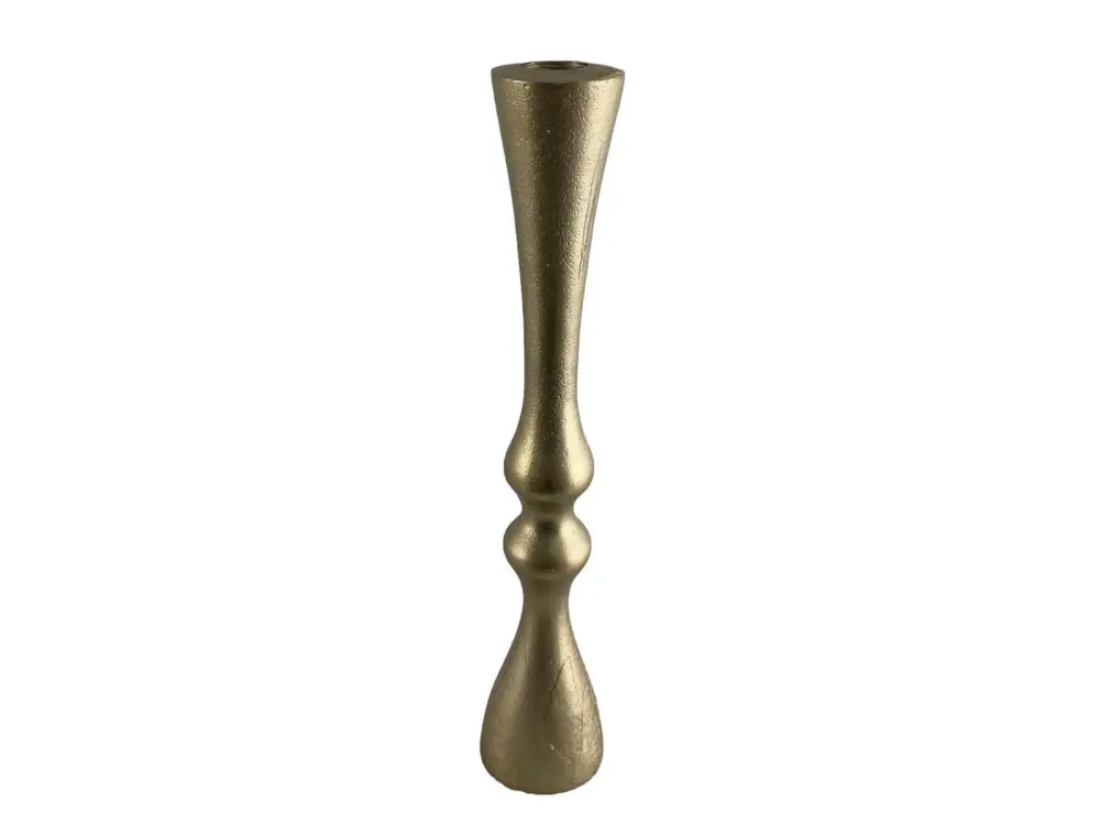 Candelabro Aluminio Dorado