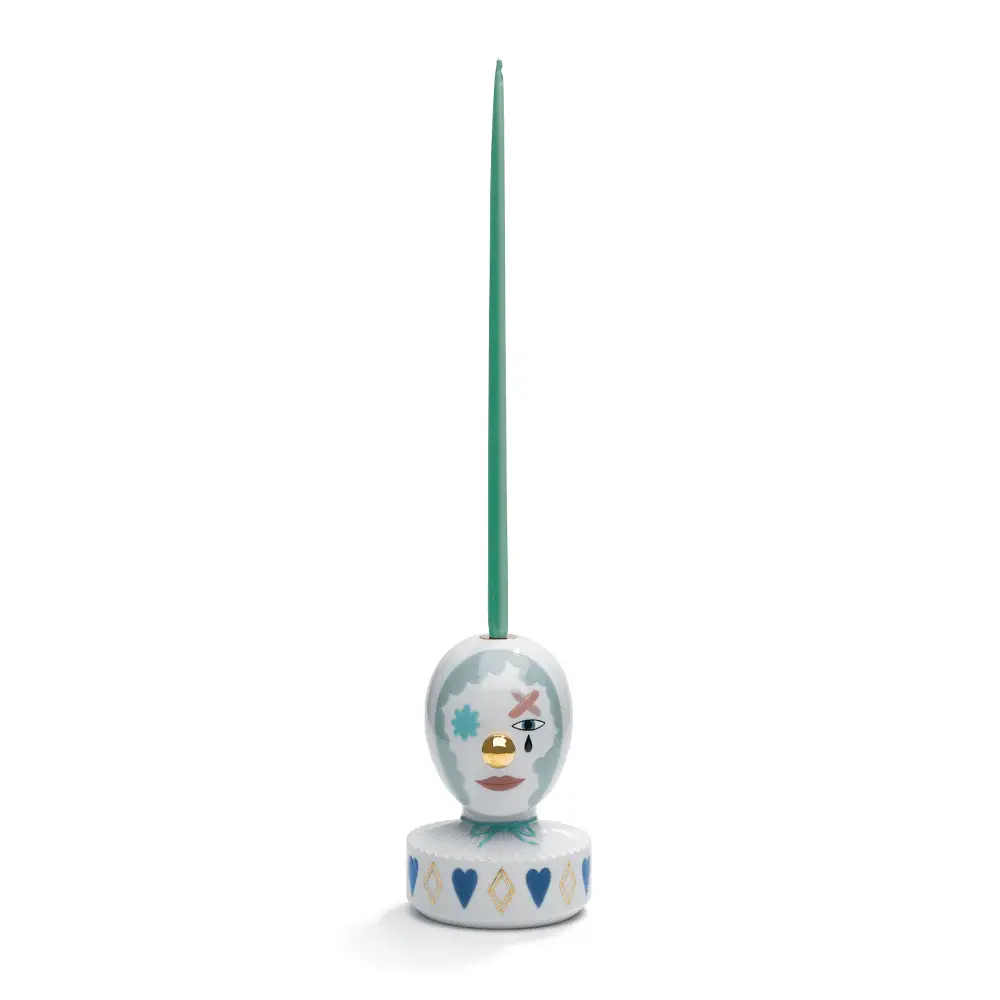 Masquerade I Candle Holder