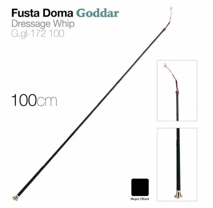 FUSTA DOMA GODDAR GL-172 NEGRO 100cm