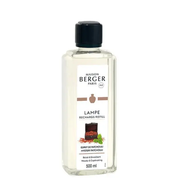 Perfume lámpara catalítica Esprit de Patchouli 500 ml Maison Berger con Aceites Esenciales Puros