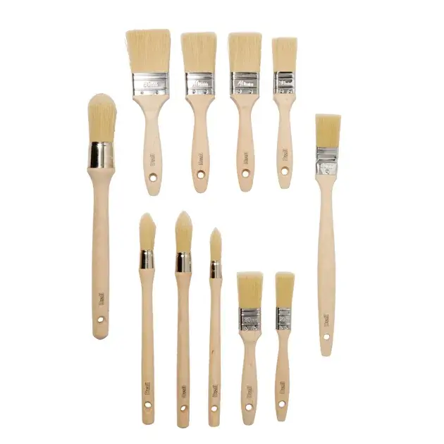 Kit pinceles de madera Diall