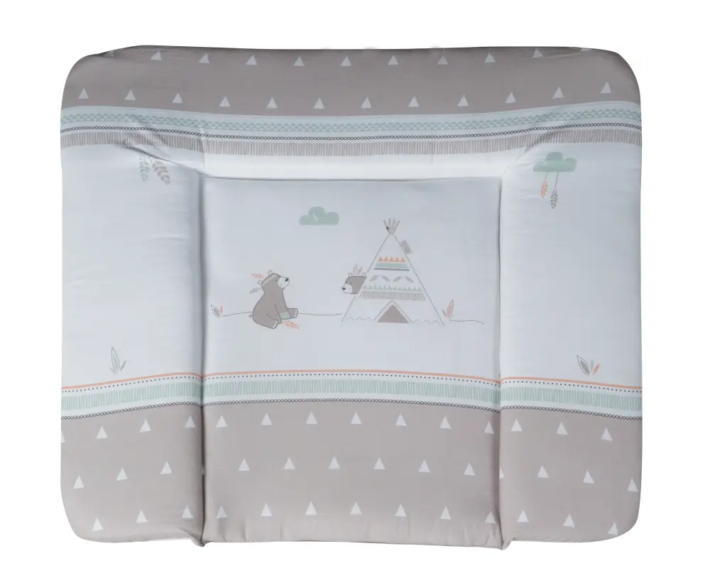 Silla Regulable Matelas à langer 'Indibaer', 85 x 75 cm, matelas doux, revêtu de PU