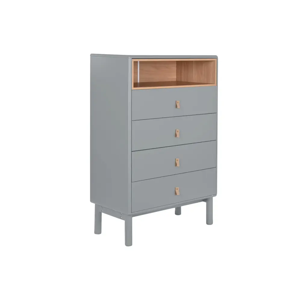 CHIFONIER MDF PU 80X40X117 60:00 GRIS