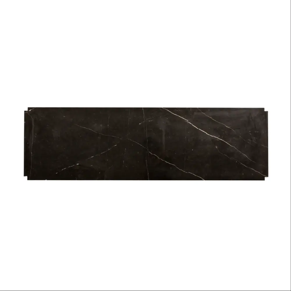 Onderplaat Gustaaf - Zwart Marmer - 150cm