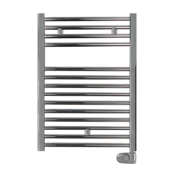 Radiador toallero eléctrico fluido cromo 300 W Inerzia