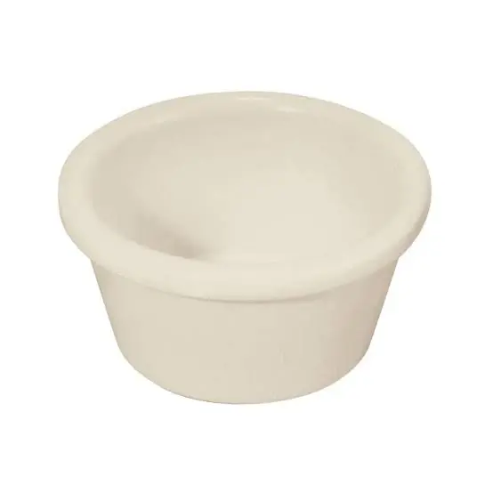 Ramekin 2 oz color hueso concasse #28638