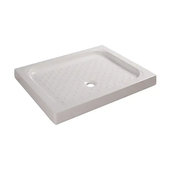 Plato ducha Catia cerámica blanco 90x72 cm cooke_lewis