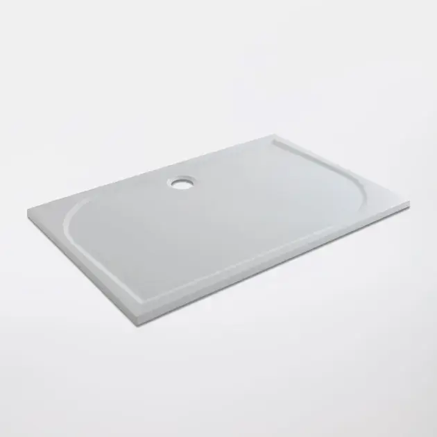 Plato de ducha mineral limsky blanco 70x140 cm cooke_lewis