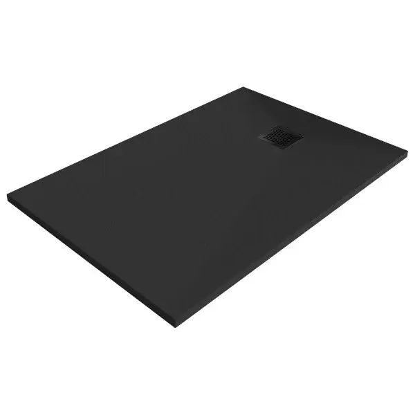 Plato ducha Pia resina negro 120x80 cm cooke_lewis