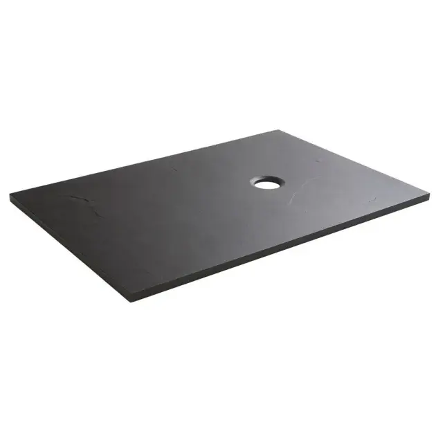 Plato ducha Piro resina negro 70x120 cm Cooke & Lewis cooke_lewis