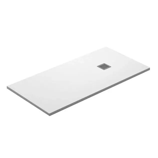 Plato de ducha mineral aligerado coat blanco 140x70 cm