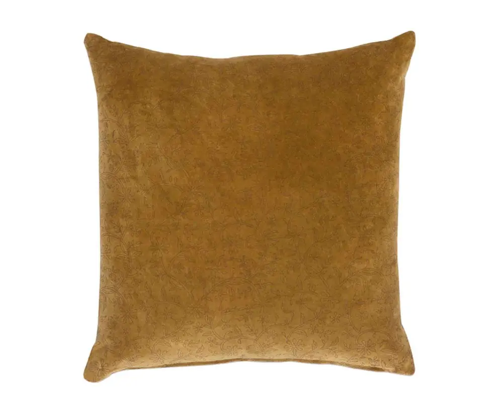 Diseño Exclusivo COJÍN TERCIOPELO JAZMIN 50X50CM