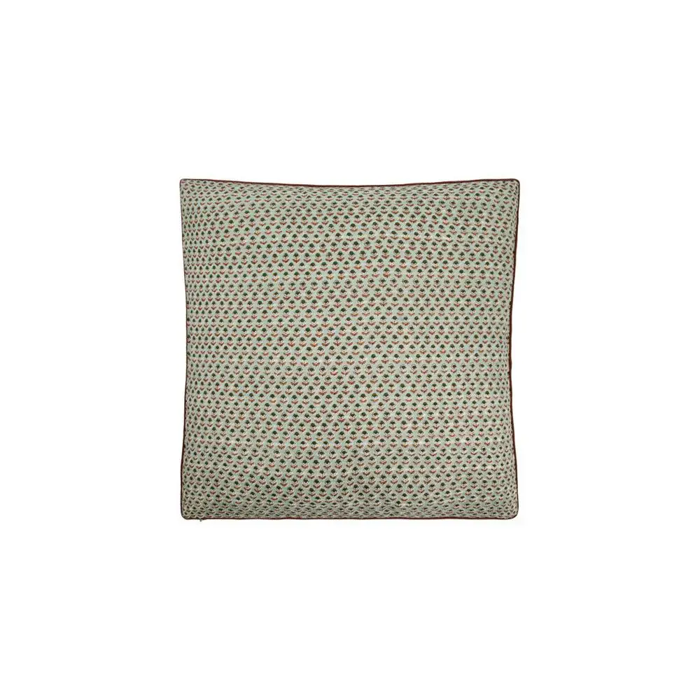 Funda de cojín House Doctor, Ayda, verde nítido - Tela Hipoaergénica