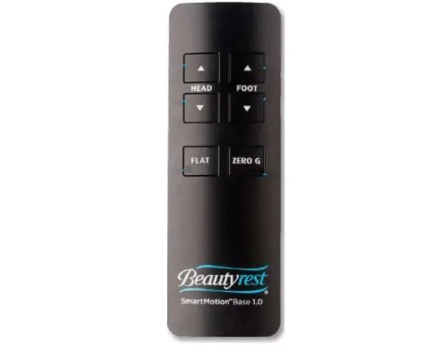 Beautyrest Smart Motion 1.0 Con ajuste Bed Remote Control - Smartmotion