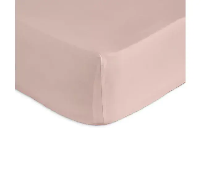 Premium de Algodón Egipcio Sábana bajera ajustable de algodón CASUAL 100x200+28 cm Rosa obvio
