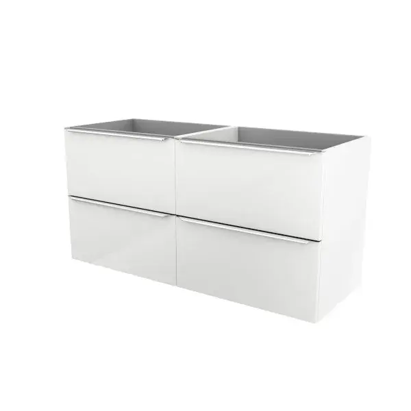 Mueble de baño suspendido Idalie blanco 120 cm cooke_lewis