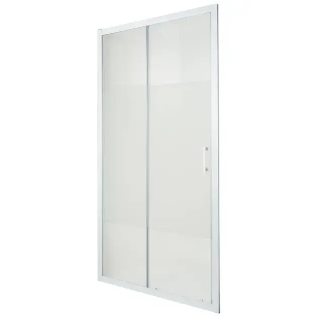 Mampara corredera serigrafiada 190x120cm onega cooke_lewis