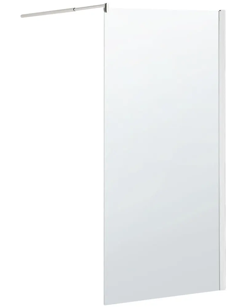 Shower Screen 100 x 190 cm AHAUS II Silver