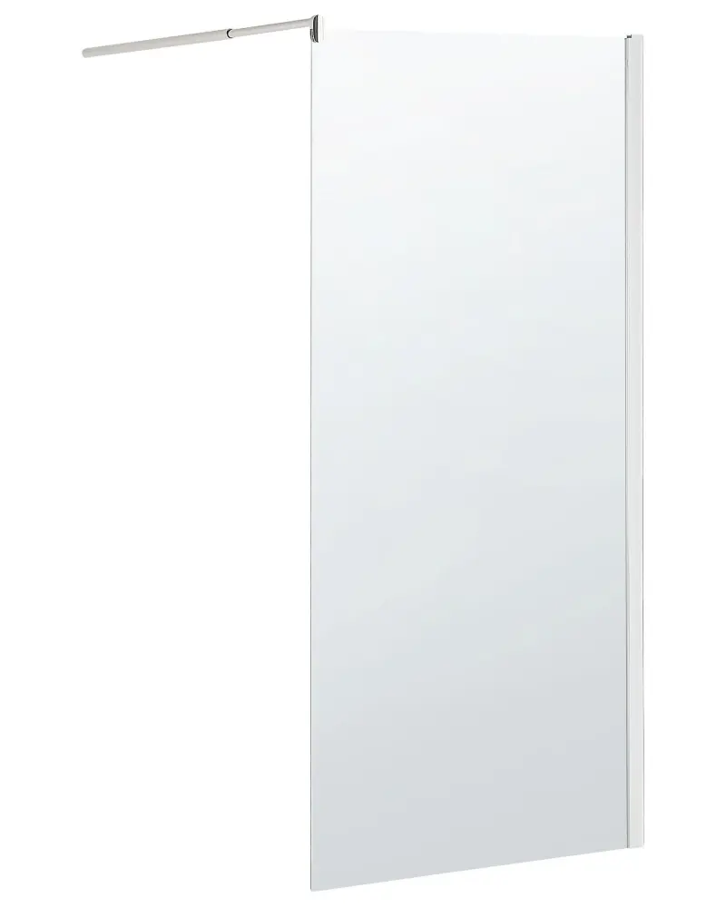 Shower Screen 80 x 190 cm AHAUS II Silver