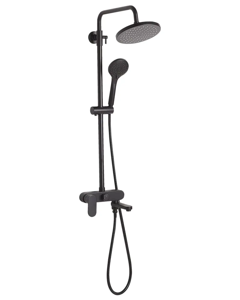 Mixer Shower Set Rainshower GURARA Black