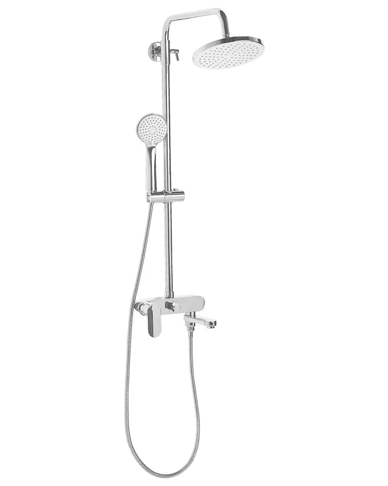 Mixer Shower Set Rainshower GURARA Silver