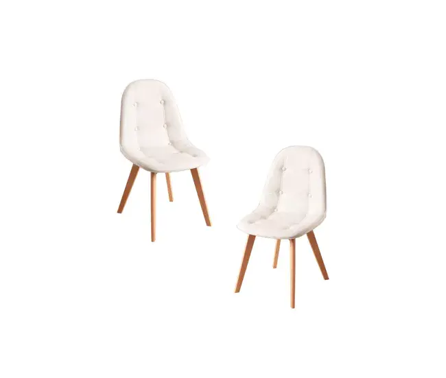 Carro Servidor Pack 2 Sillas Vorak - Blanco