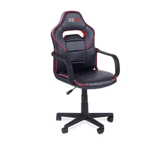 Silla Gamer XTR X10 Negro y Rojo con Reposabrazos Ajustables
