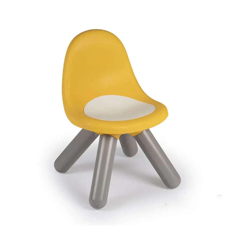 Cama con Barandilla Silla Infantil Amarilla