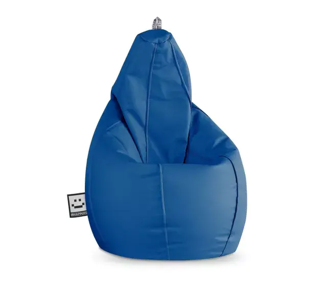 Puff Pera Polipiel Indoor Azul Happers XXL XXL HAPPERS