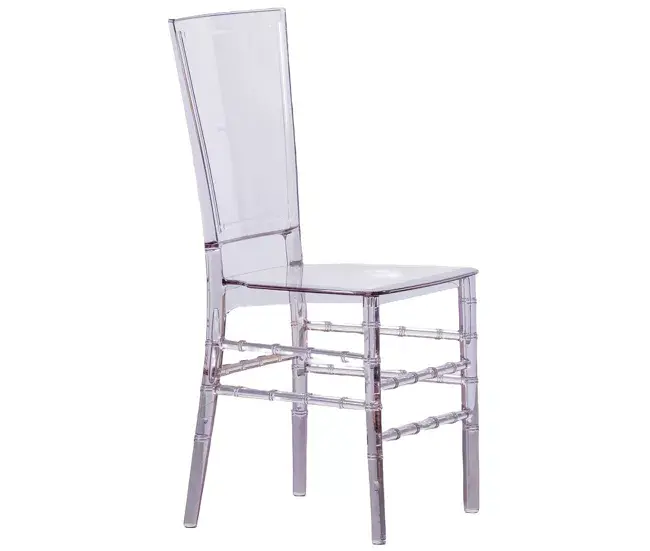 Silla de diseño en policarbonato transparente - Ghost